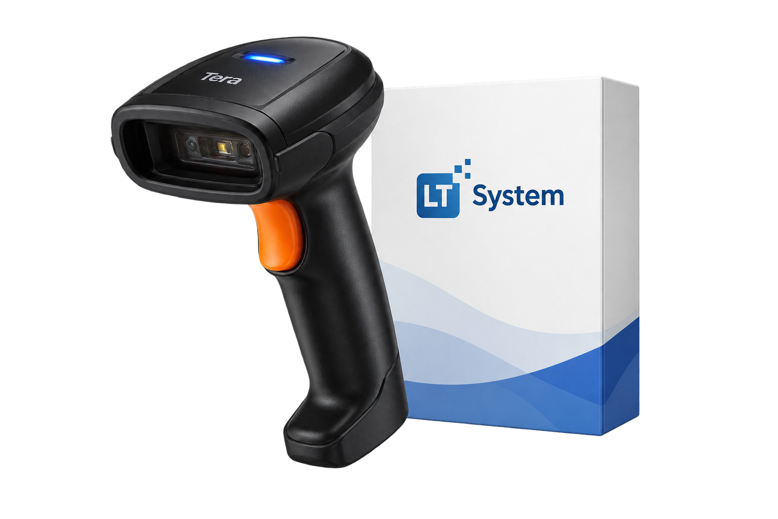 Wireless barcode scanner and LT System software